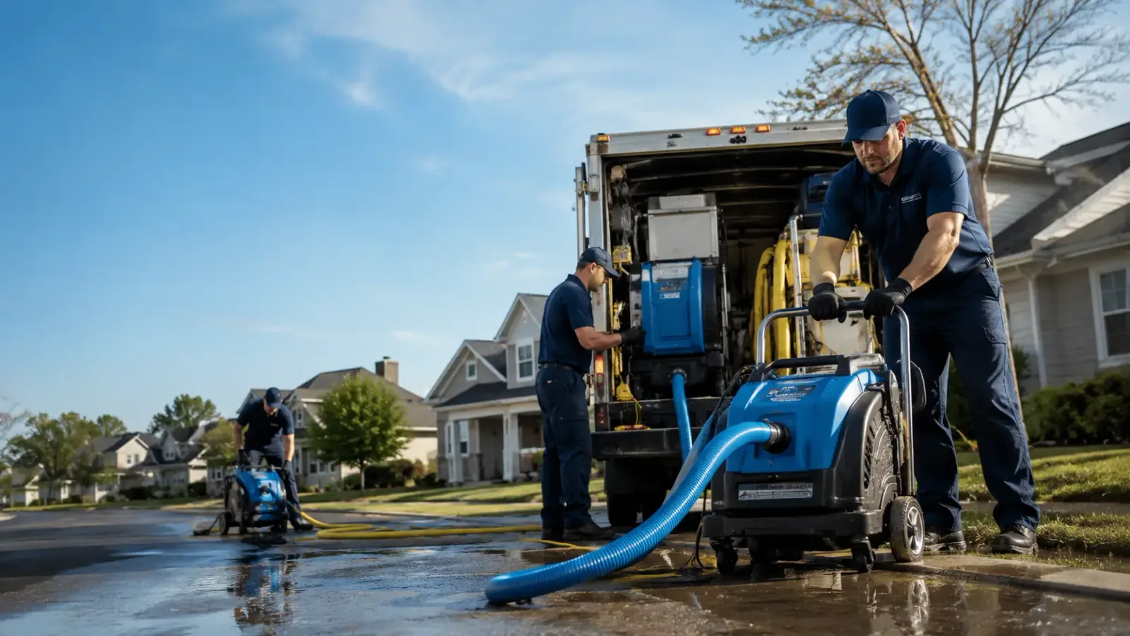 Flood Damage Cleanup in Rebuck, PA